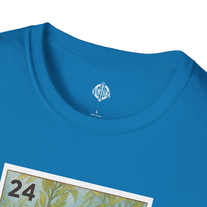 Kelp Forest Lotería Unisex - Soft Style U.S. Cotton T-Shirt (El Bosque de Algas)