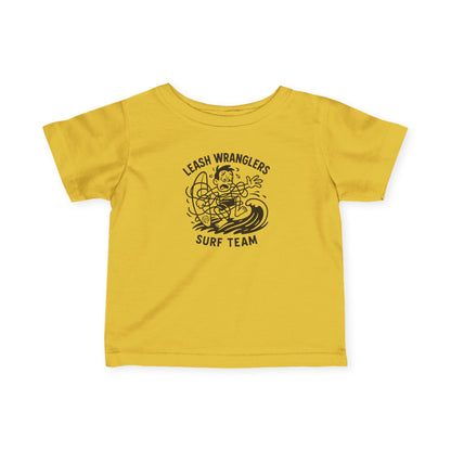 Leash Wranglers Surf Team - Infant 100% Cotton T-Shirt