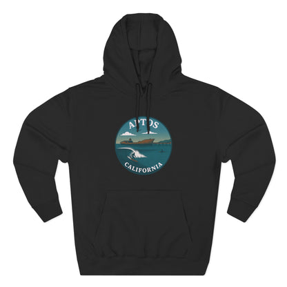 Aptos California Classic Unisex - Pull-Over Cotton Blend Fleece Hoodie