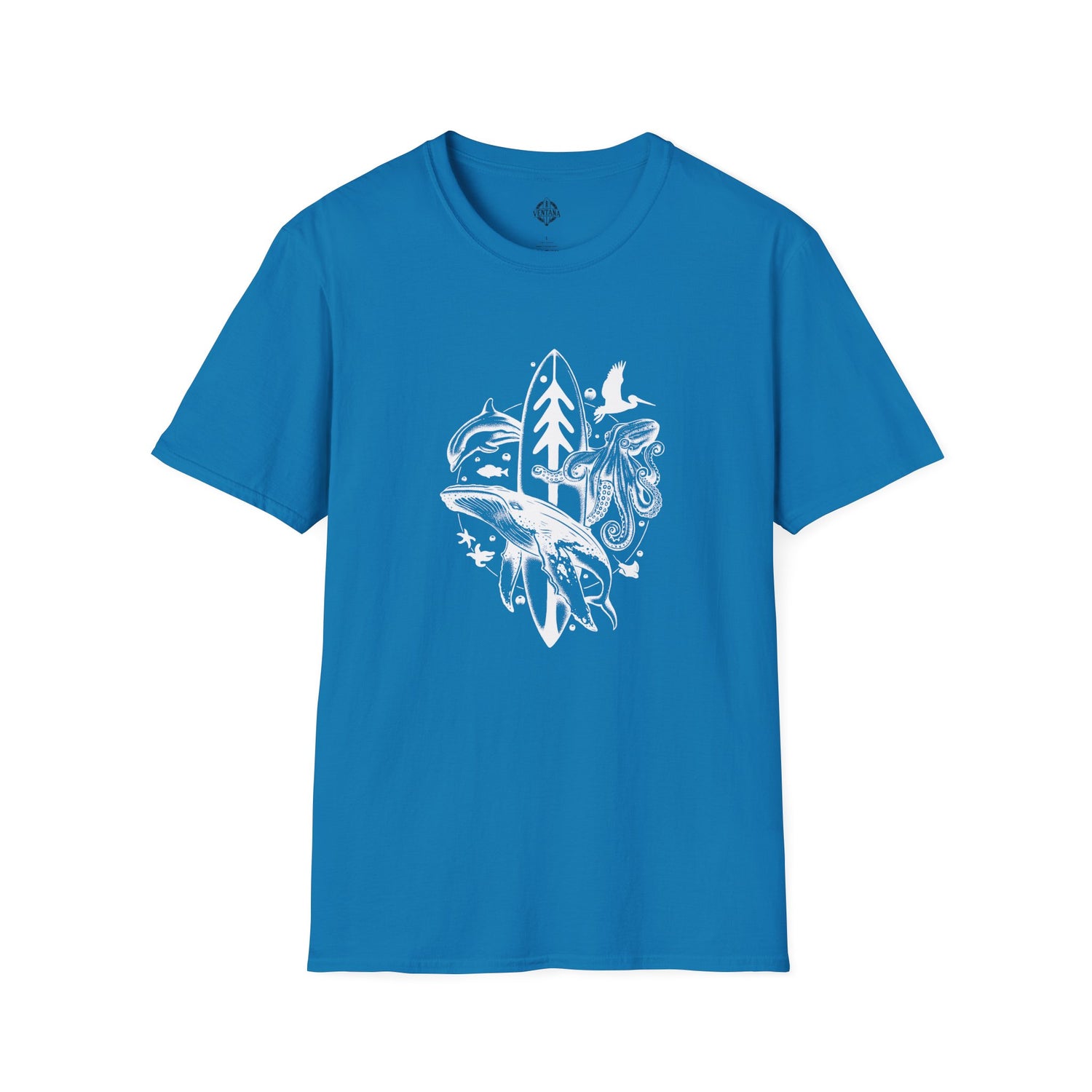 Ventana Monterey Bay by Thiago Bianchini Unisex - Soft Style U.S. Cotton T-Shirt