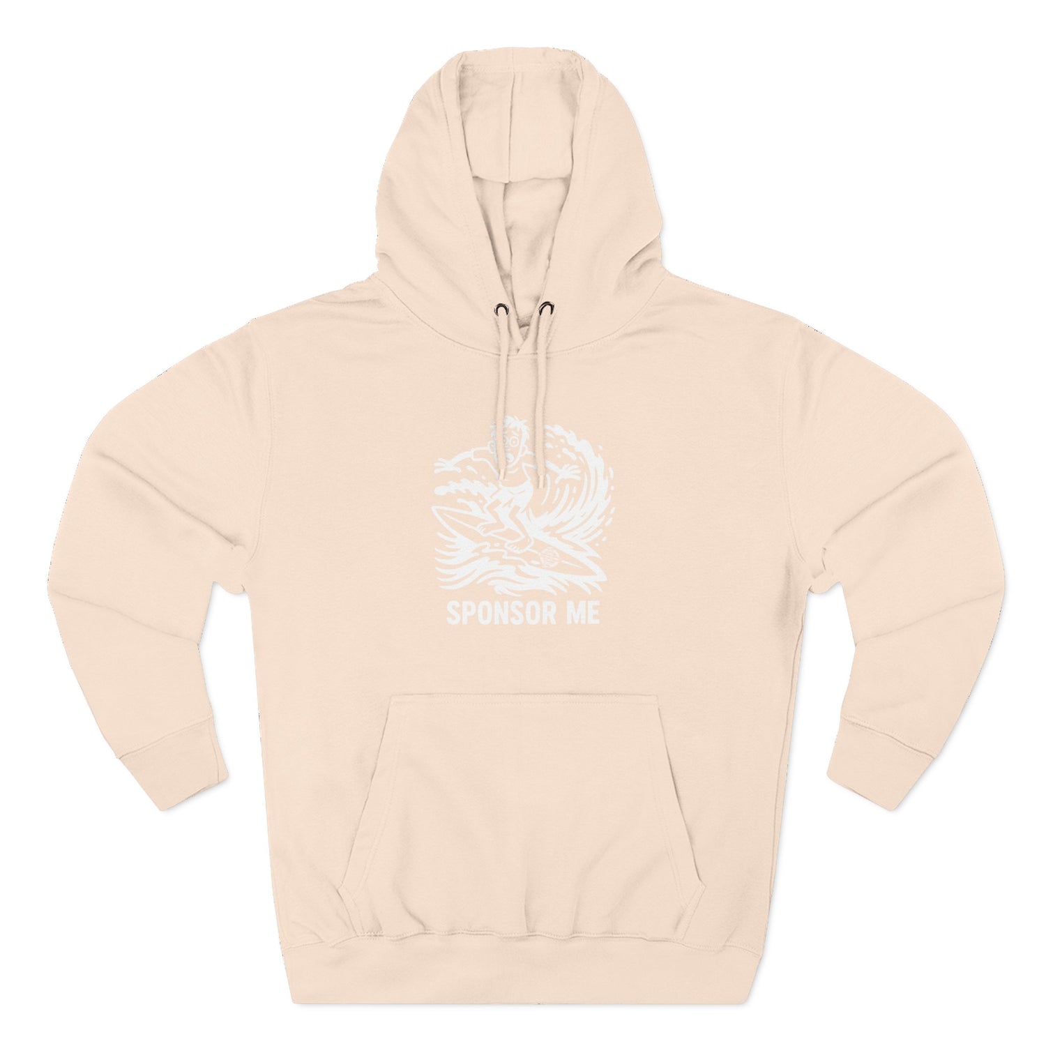 Sponsor Me Unisex - Pull-Over Cotton Blend Fleece Hoodie