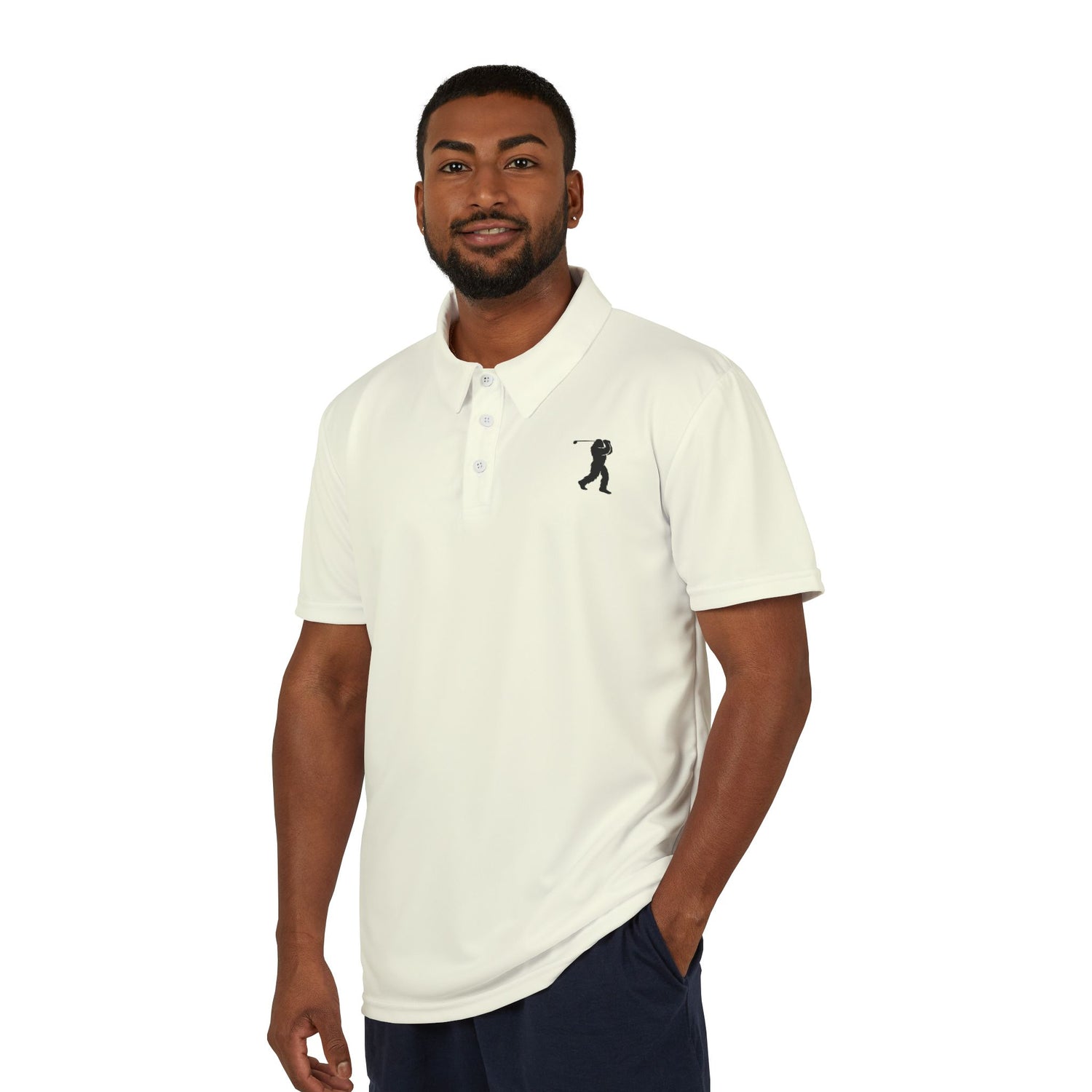 Ventana Golfsquatch - Unisex Golf Polo Shirt