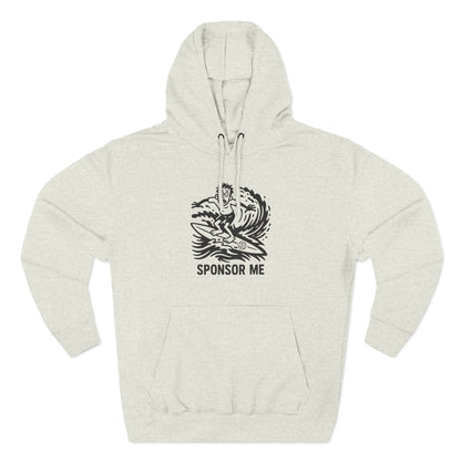 Sponsor Me Unisex - Pull-Over Cotton Blend Fleece Hoodie