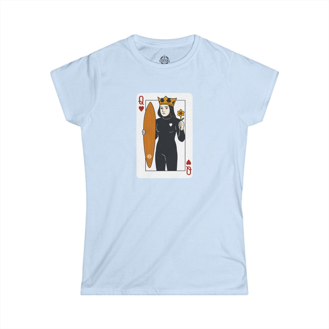 Queen of Hearts Surfer - Women&