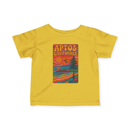 Aptos California Psychedelic - Infant 100% Cotton T-Shirt