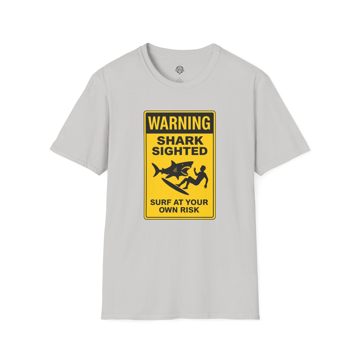Shark Sighted Unisex - Soft Style U.S. Cotton T-Shirt
