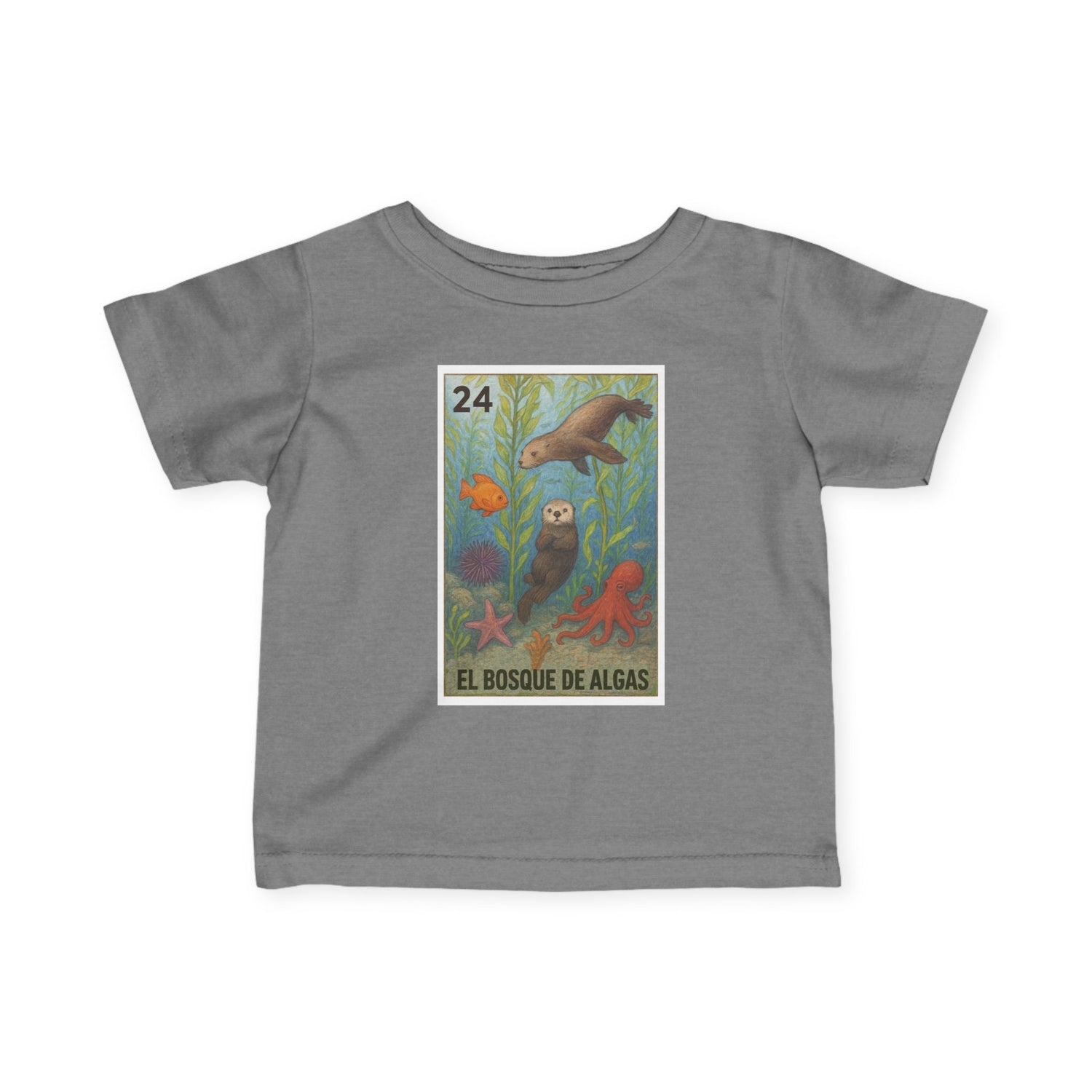 Kelp Forest Lotería - Infant 100% Cotton T-Shirt (El Bosque de Algas)