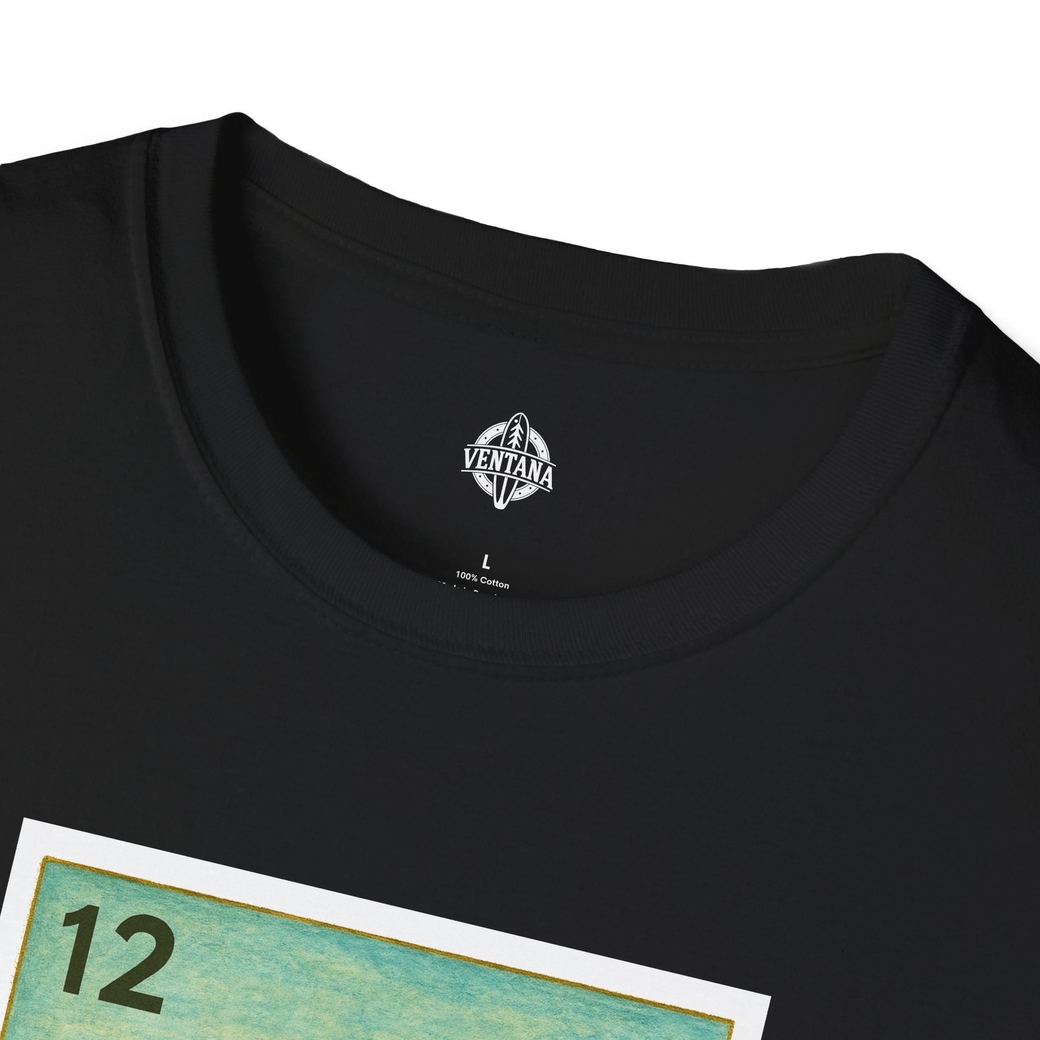 Whale Lotería Unisex - Soft Style U.S. Cotton T-Shirt (La Ballena)