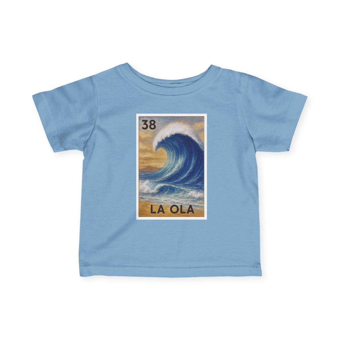 Wave Lotería - Infant 100% Cotton T-Shirt (La Ola)