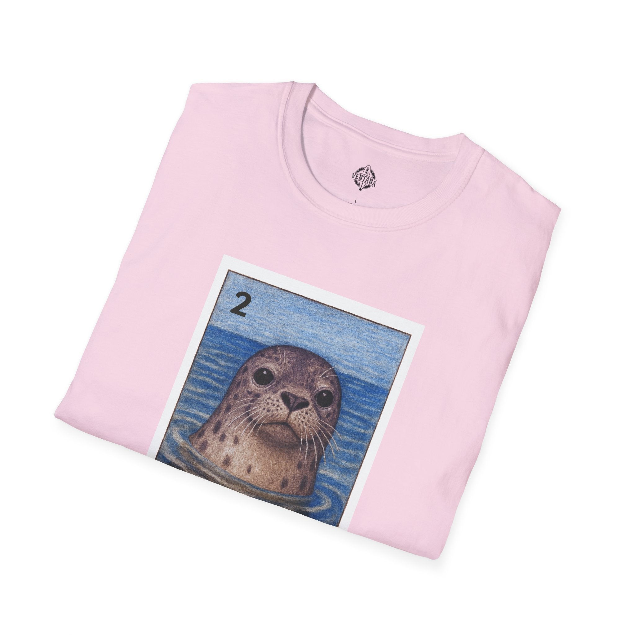 Seal Lotería Unisex - Soft Style U.S. Cotton T-Shirt