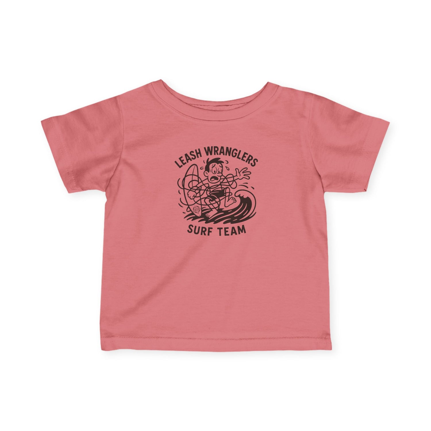 Leash Wranglers Surf Team - Infant 100% Cotton T-Shirt
