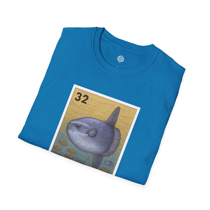 Sunfish Lotería Unisex - Soft Style U.S. Cotton T-Shirt (El Pez Luna)