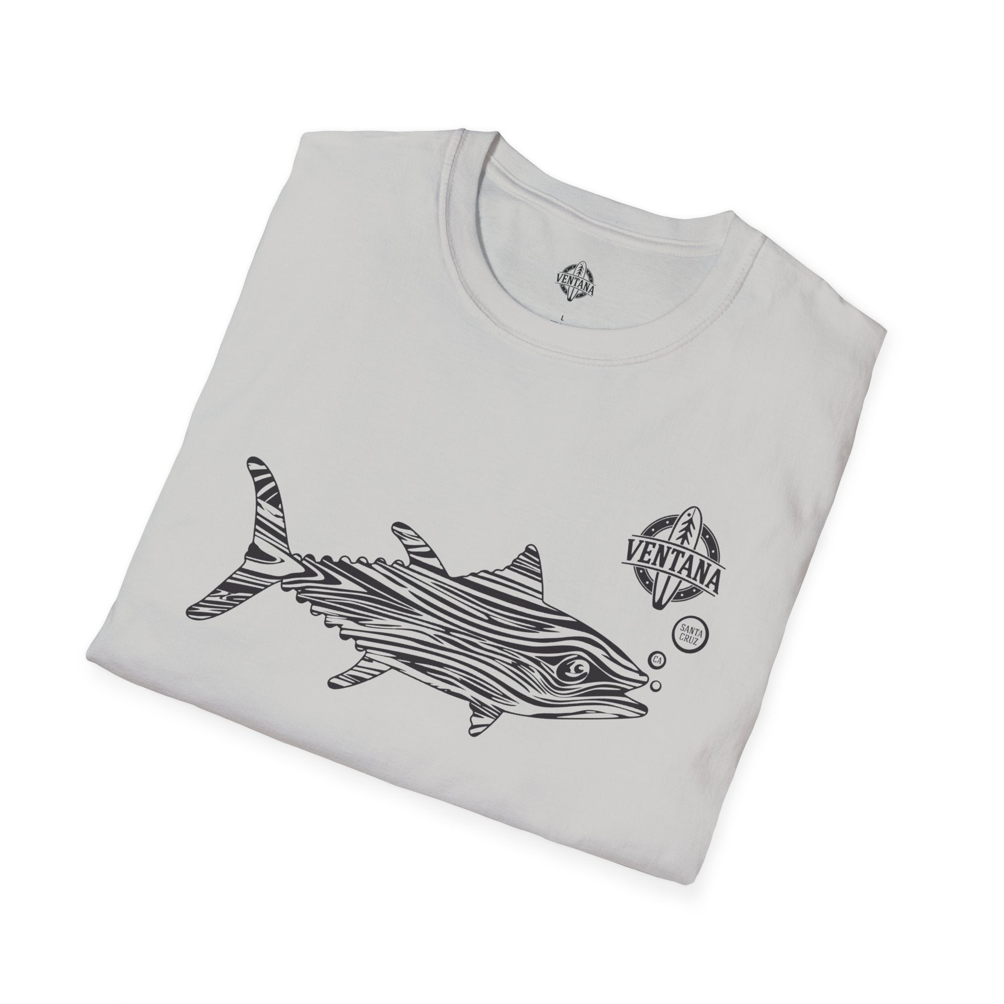 Ventana Wooden Tuna Unisex - Soft Style U.S. Cotton T-Shirt