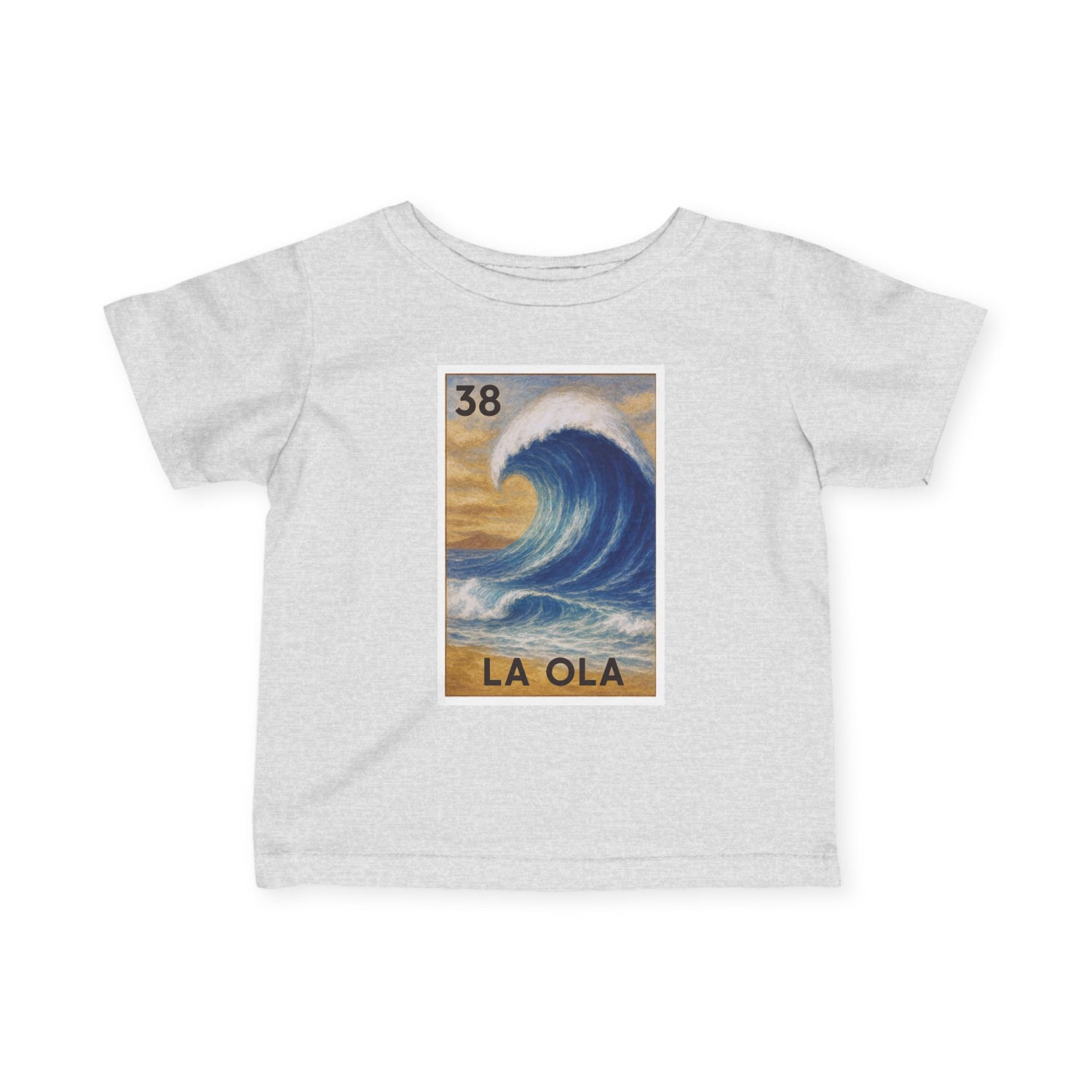 Wave Lotería - Infant 100% Cotton T-Shirt (La Ola)