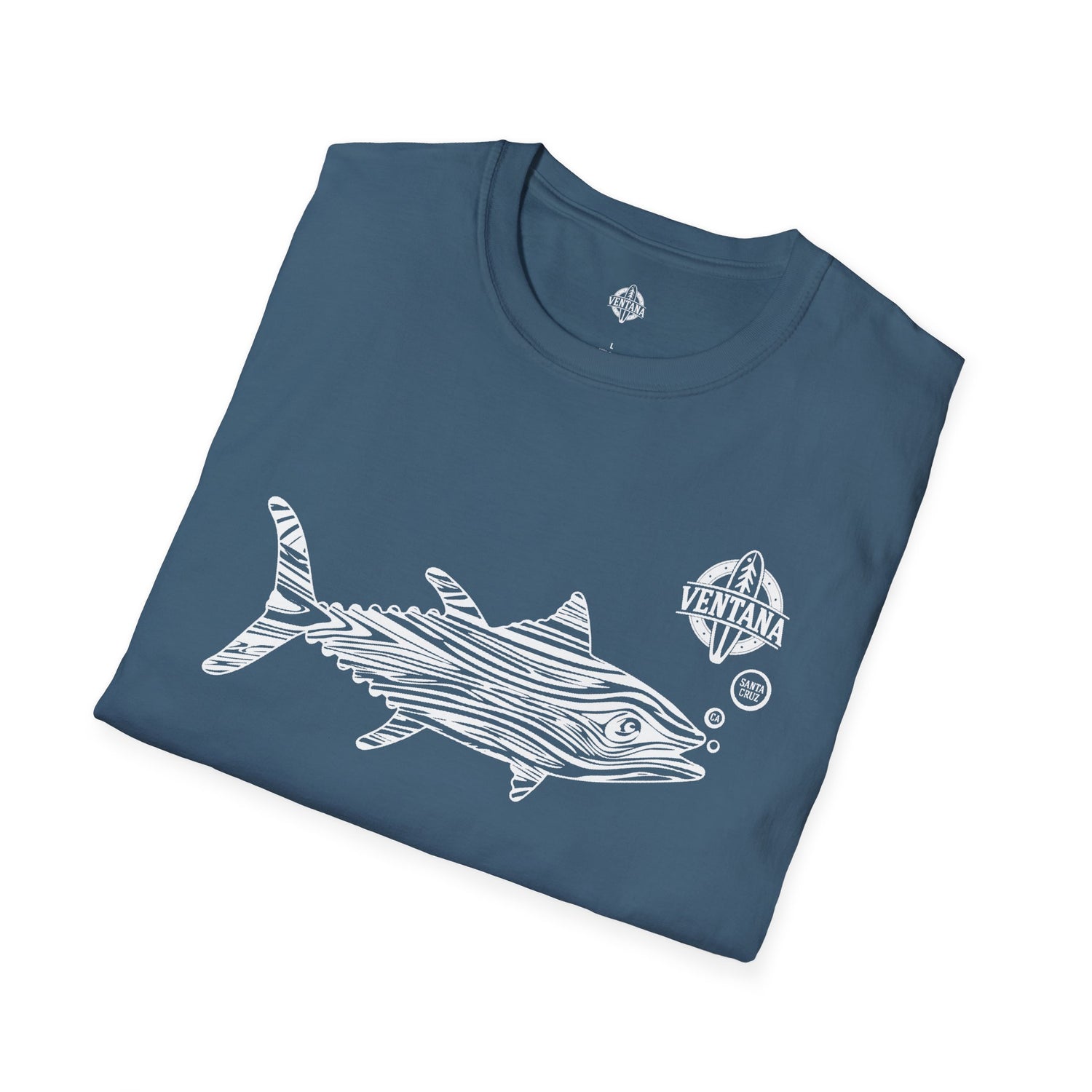 Ventana Wooden Tuna Unisex - Soft Style U.S. Cotton T-Shirt