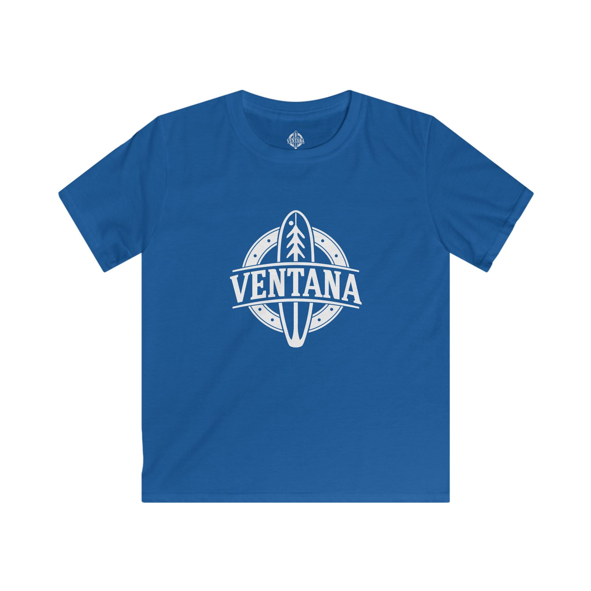 Ventana Treefish Logo Kids - Soft Style U.S. Cotton T-Shirt