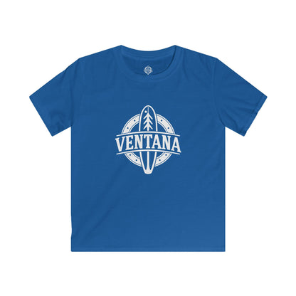 Ventana Treefish Logo Kids - Soft Style U.S. Cotton T-Shirt