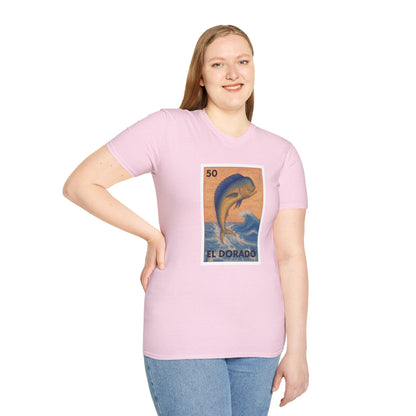 Dorado Lotería Unisex - Soft Style U.S. Cotton T-Shirt (El Dorado)