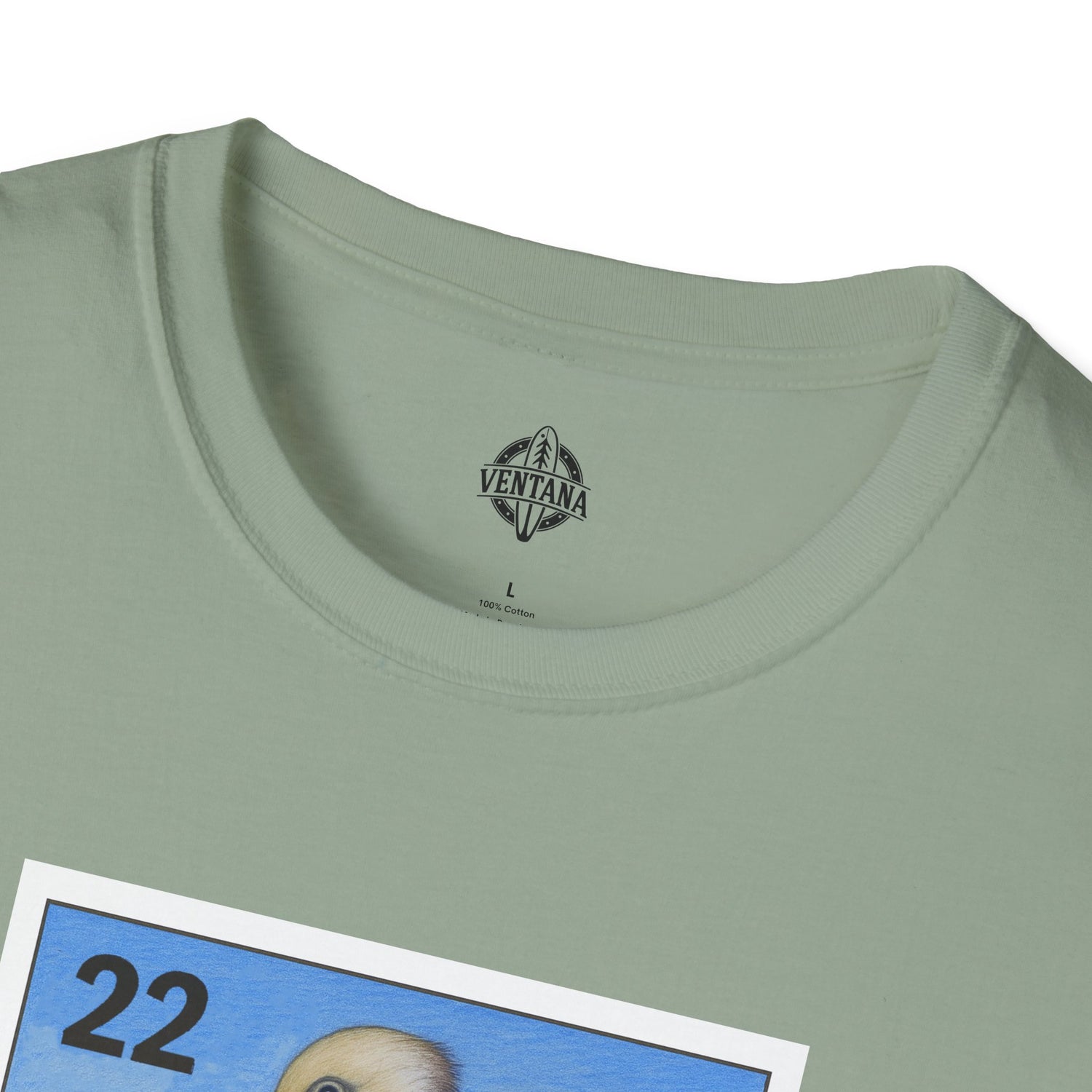 Pelican Lotería Unisex - Soft Style U.S. Cotton T-Shirt (El Pelícano)