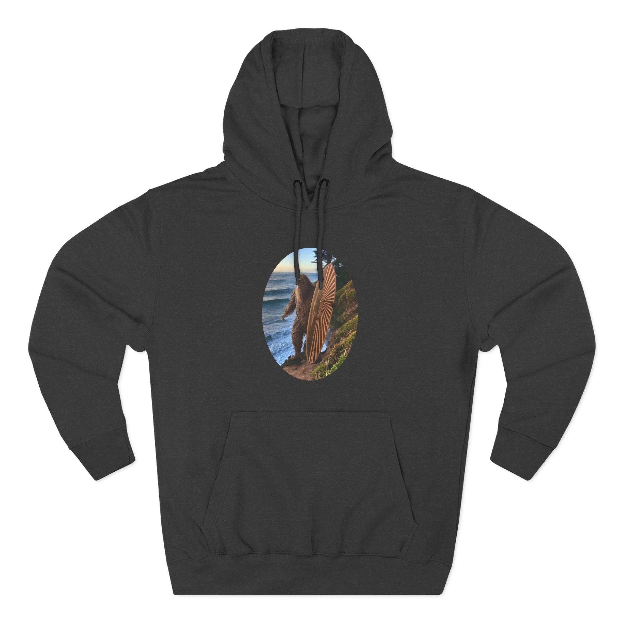 Ventana Real Surfsquatch Unisex - Pull-Over Cotton Blend Fleece Hoodie