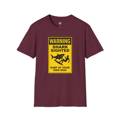 Shark Sighted Unisex - Soft Style U.S. Cotton T-Shirt