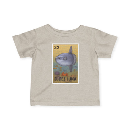 Sunfish Lotería - Infant 100% Cotton T-Shirt (El Pez Luna)