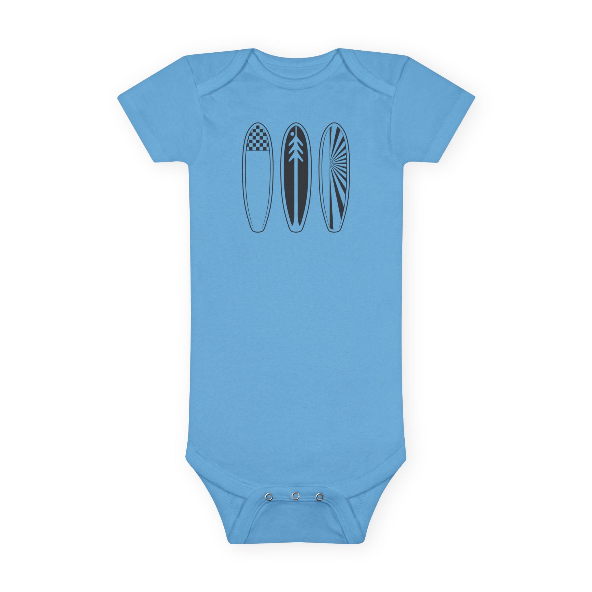 Ventana Three Board - Baby Short Sleeve 100% Cotton Onesie