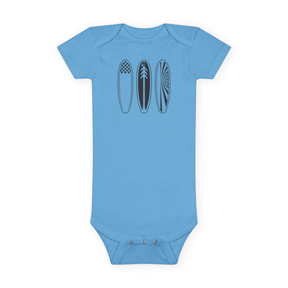Ventana Three Board - Baby Short Sleeve 100% Cotton Onesie