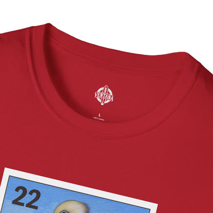 Pelican Lotería Unisex - Soft Style U.S. Cotton T-Shirt (El Pelícano)