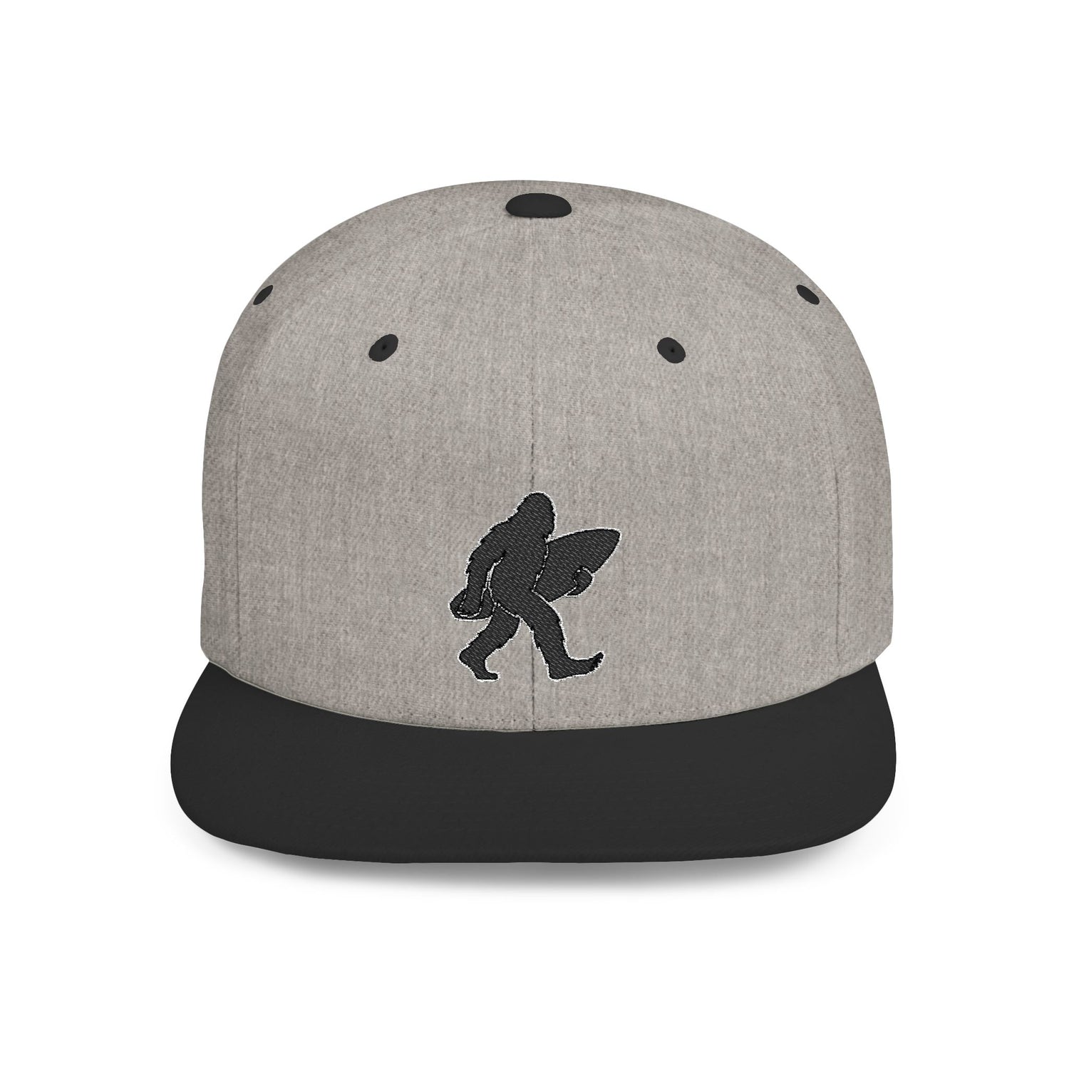 Ventana Surfsquatch Embroidered Flat Bill Snapback Hat