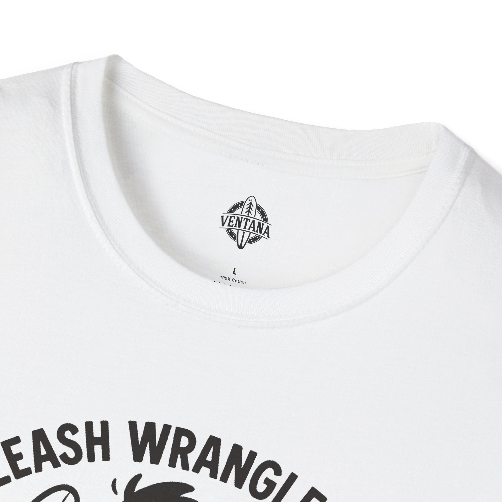 Leash Wranglers Surf Team Unisex - Soft Style U.S. Cotton T-Shirt