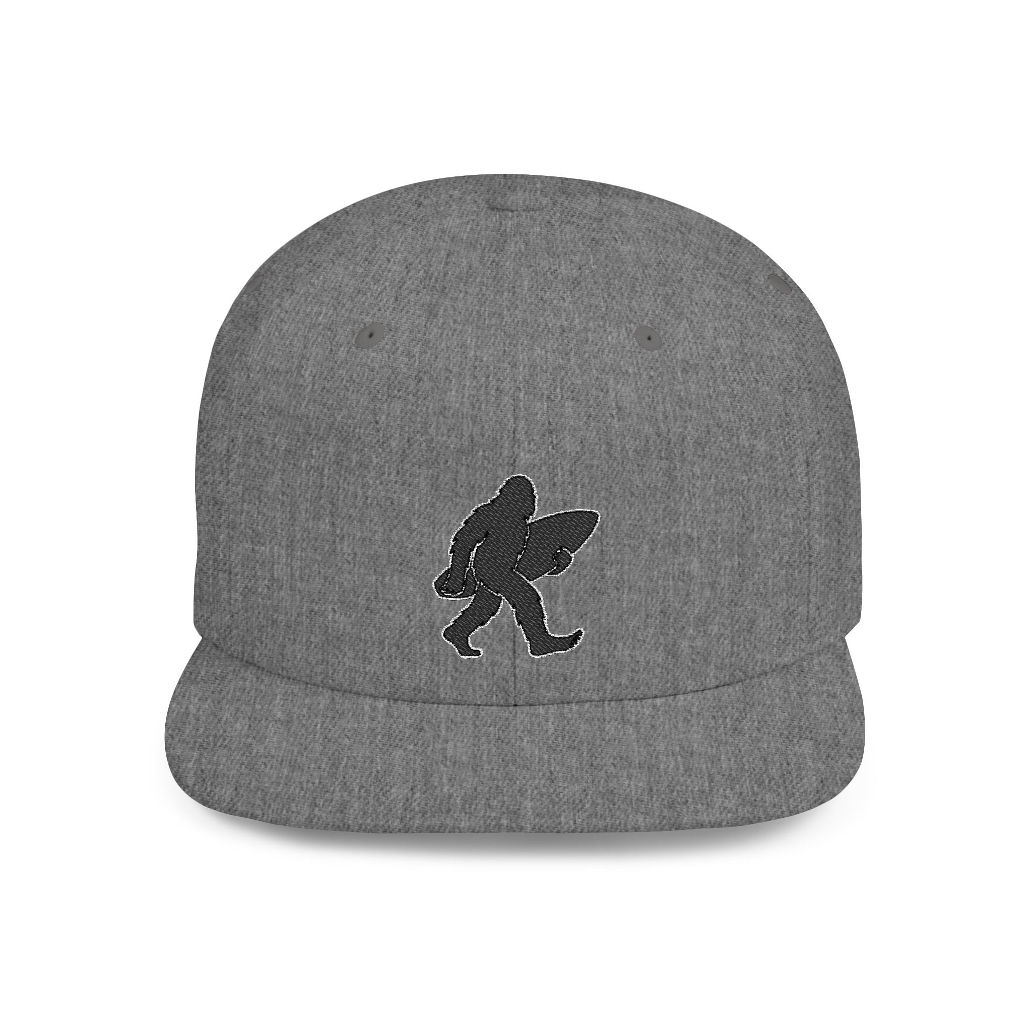 Ventana Surfsquatch Embroidered Flat Bill Snapback Hat