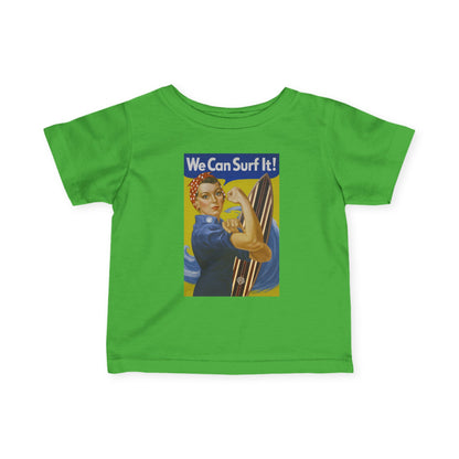 Rosie the Surfer - Infant 100% Cotton T-Shirt