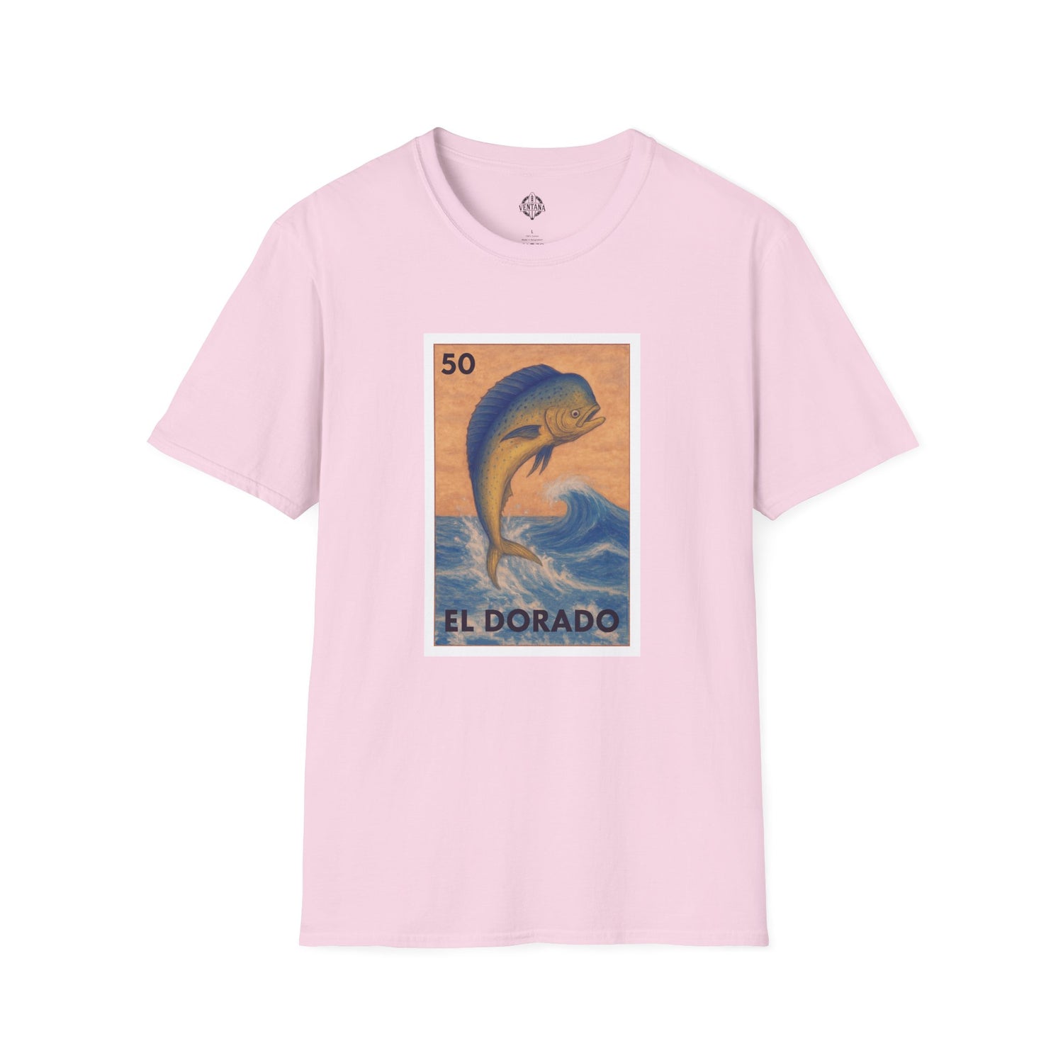 Dorado Lotería Unisex - Soft Style U.S. Cotton T-Shirt (El Dorado)