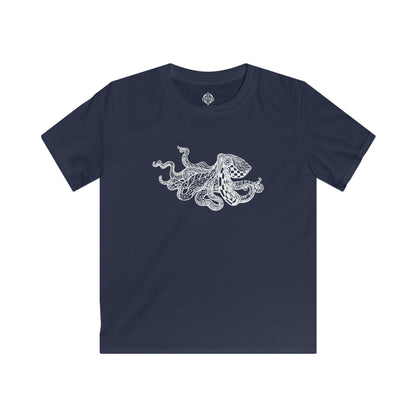 Ventangle Octopus Kids - Soft Style U.S. Cotton T-Shirt