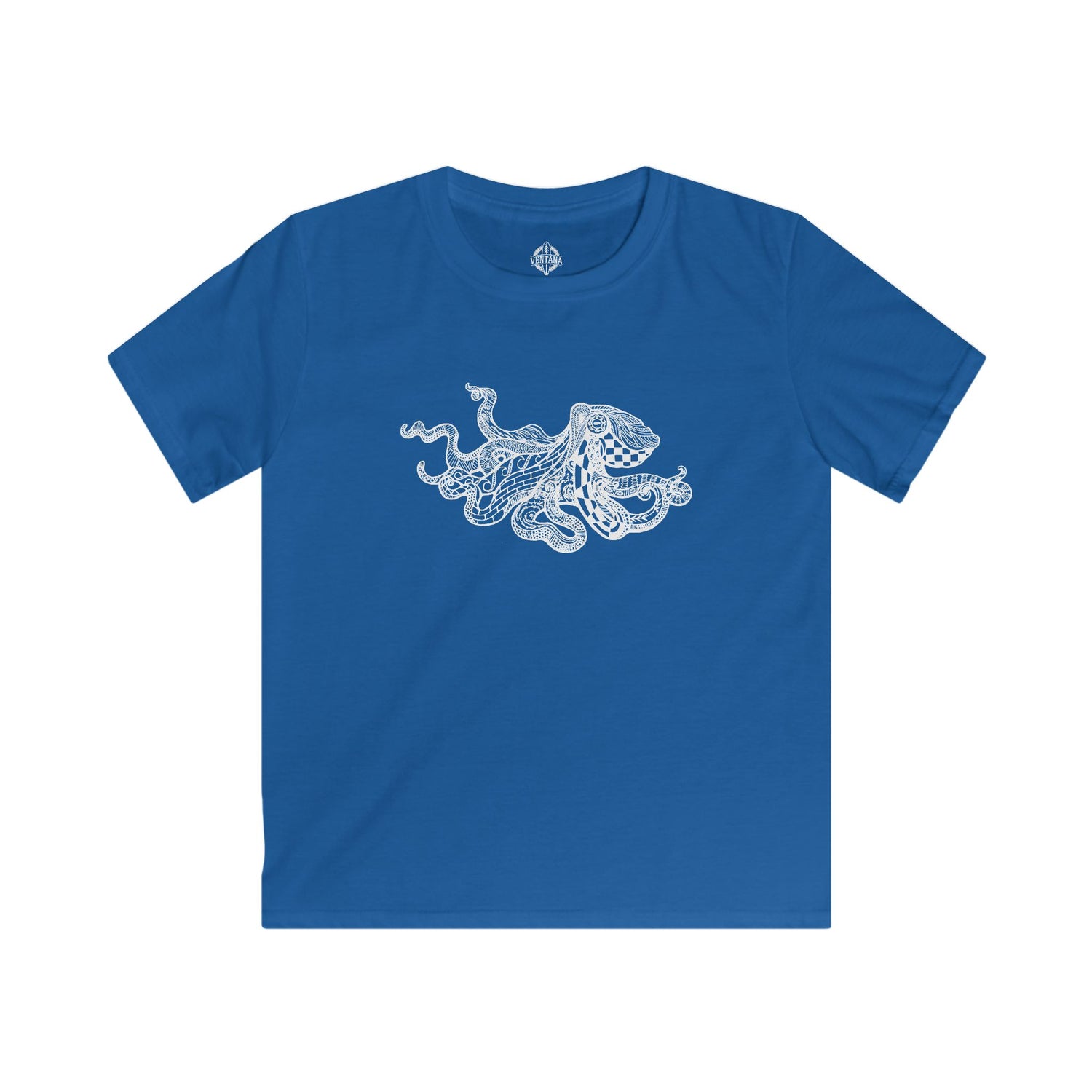 Ventangle Octopus Kids - Soft Style U.S. Cotton T-Shirt