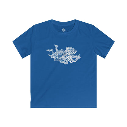 Ventangle Octopus Kids - Soft Style U.S. Cotton T-Shirt