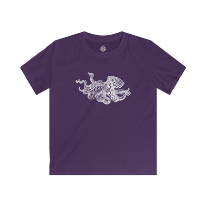 Ventangle Octopus Kids - Soft Style U.S. Cotton T-Shirt