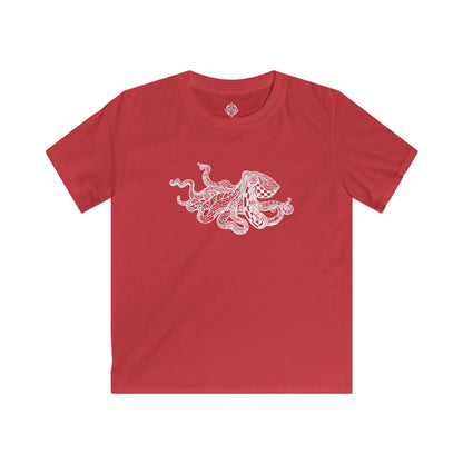 Ventangle Octopus Kids - Soft Style U.S. Cotton T-Shirt