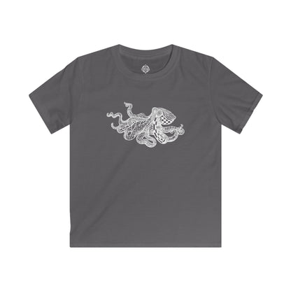 Ventangle Octopus Kids - Soft Style U.S. Cotton T-Shirt