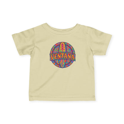 Ventana Psychedelic Treefish Logo - Infant 100% Cotton T-Shirt