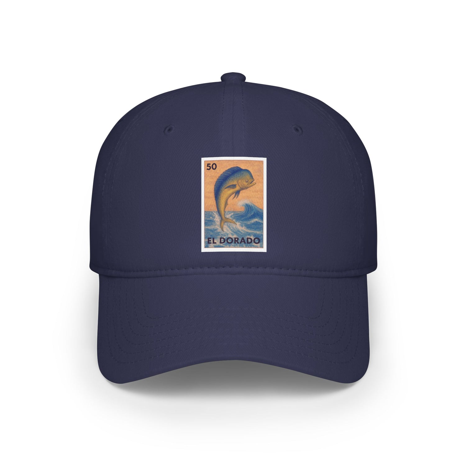 Dorado Lotería Unisex - 100% Cotton Baseball Cap (El Tiburón)