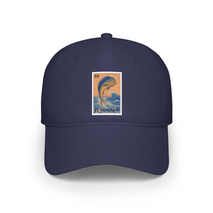 Dorado Lotería Unisex - 100% Cotton Baseball Cap (El Tiburón)