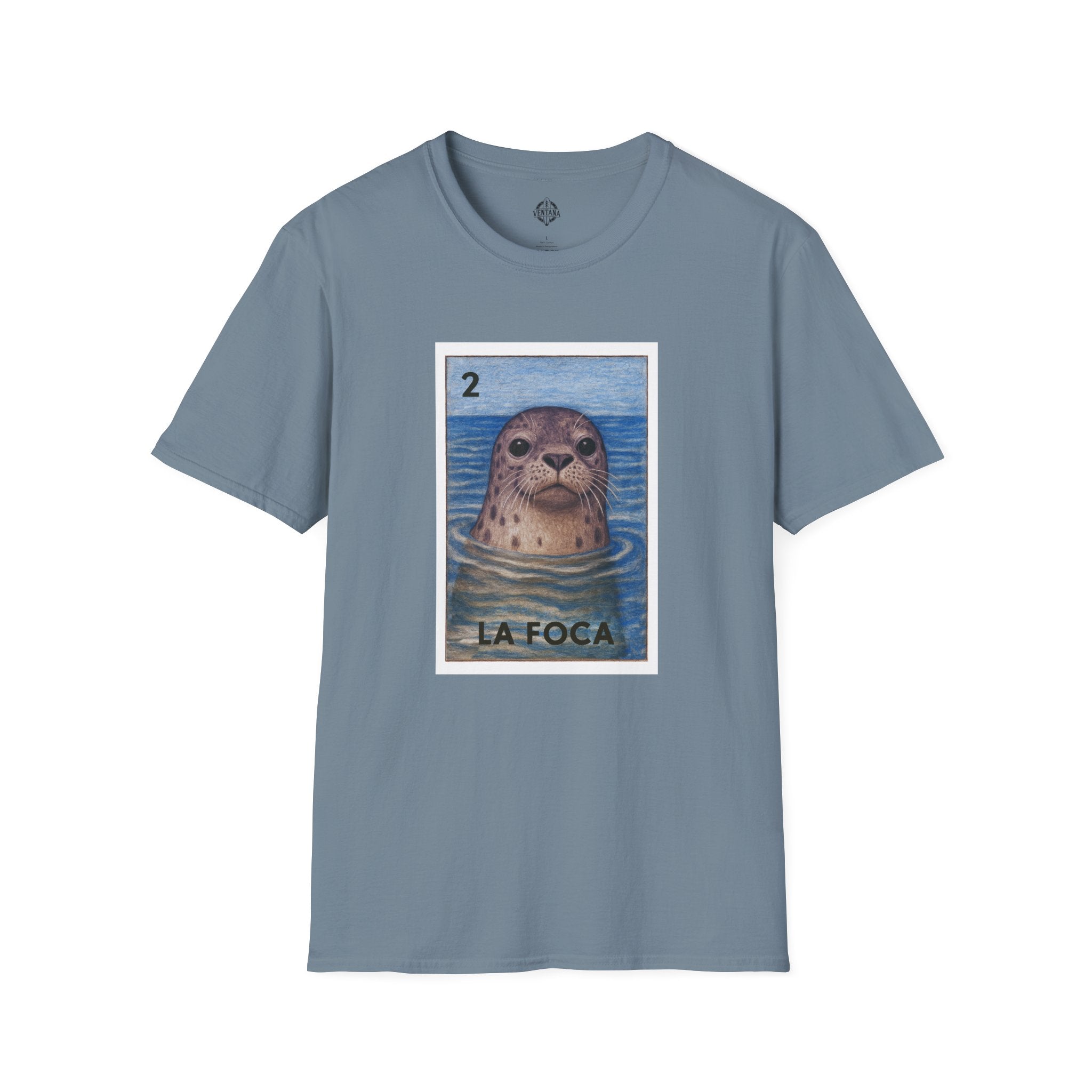Seal Lotería Unisex - Soft Style U.S. Cotton T-Shirt