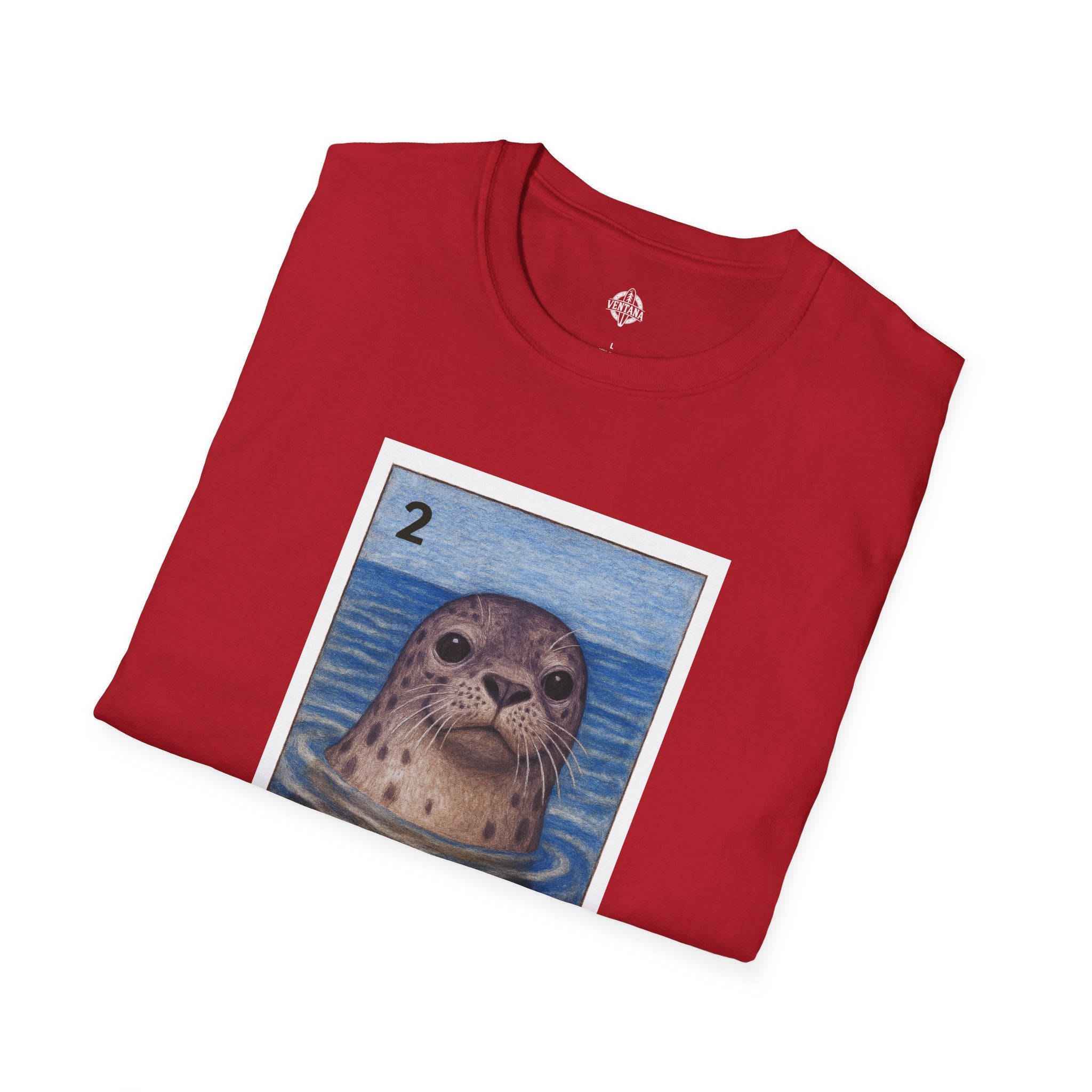 Seal Lotería Unisex - Soft Style U.S. Cotton T-Shirt