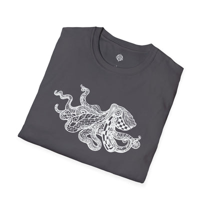 Ventangle Octopus Unisex - Soft Style U.S. Cotton T-Shirt