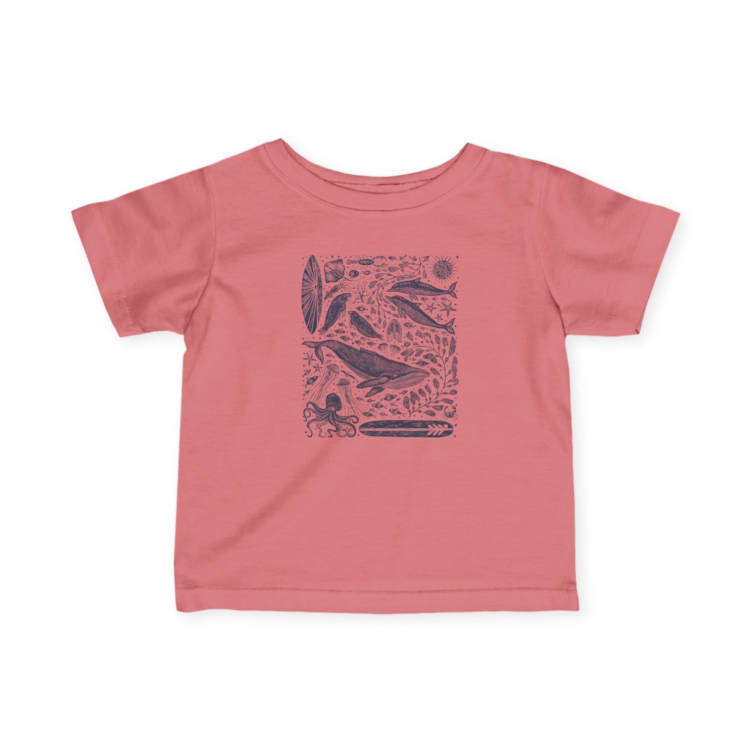 Ventana Marine Life by Lili Arnold - Infant 100% Cotton T-Shirt