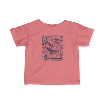 Ventana Marine Life by Lili Arnold - Infant 100% Cotton T-Shirt