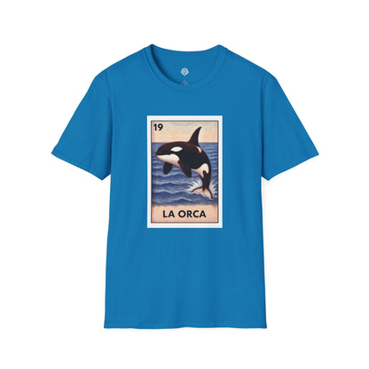 Orca Lotería Unisex - Soft Style U.S. Cotton T-Shirt (La Orca)