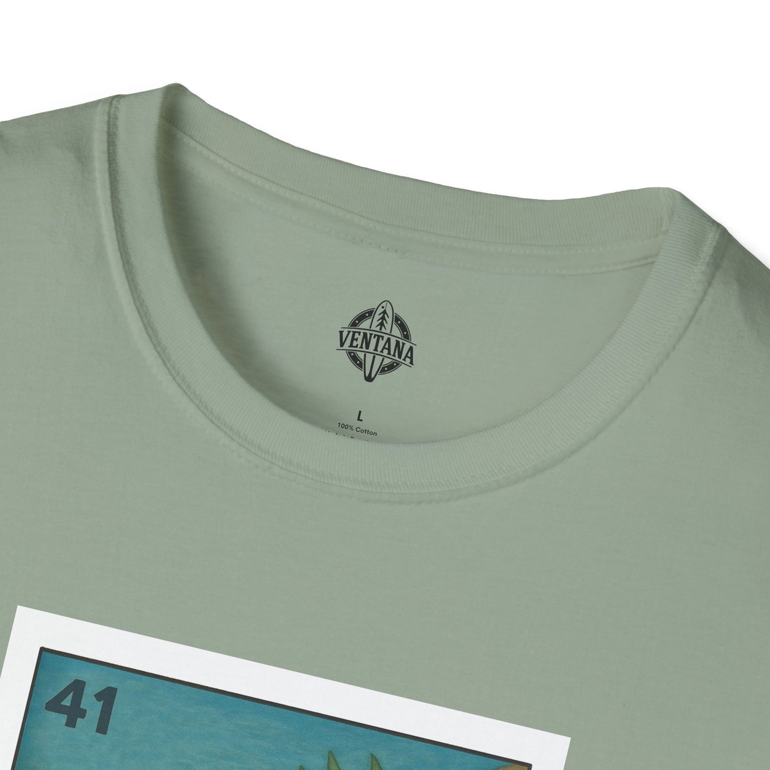 Crab Lotería Unisex - Soft Style U.S. Cotton T-Shirt (El Cangrejo)